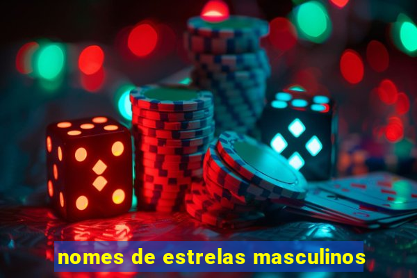 nomes de estrelas masculinos